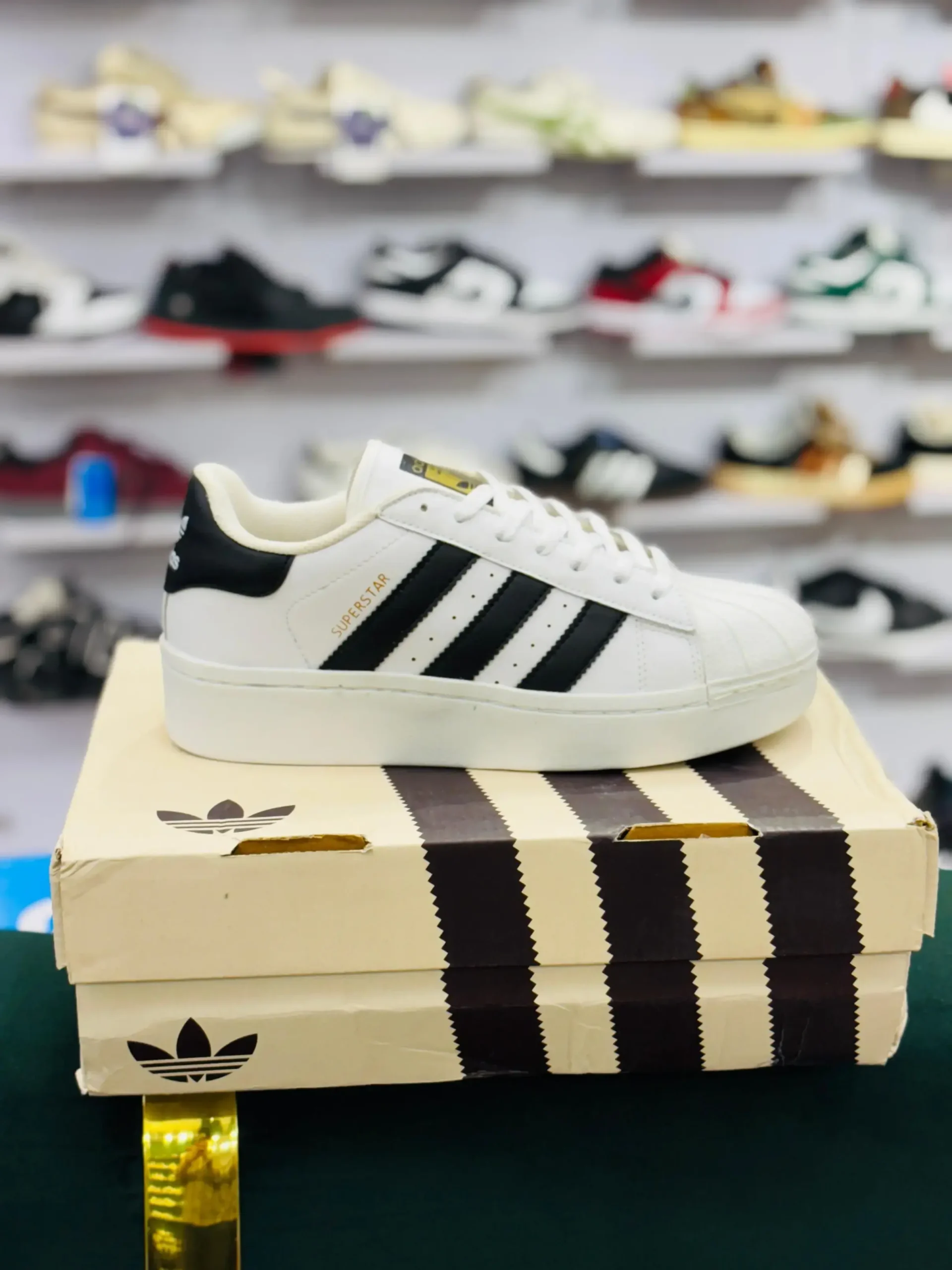 (Second Copy) ADI SUPERSTR - WHITE