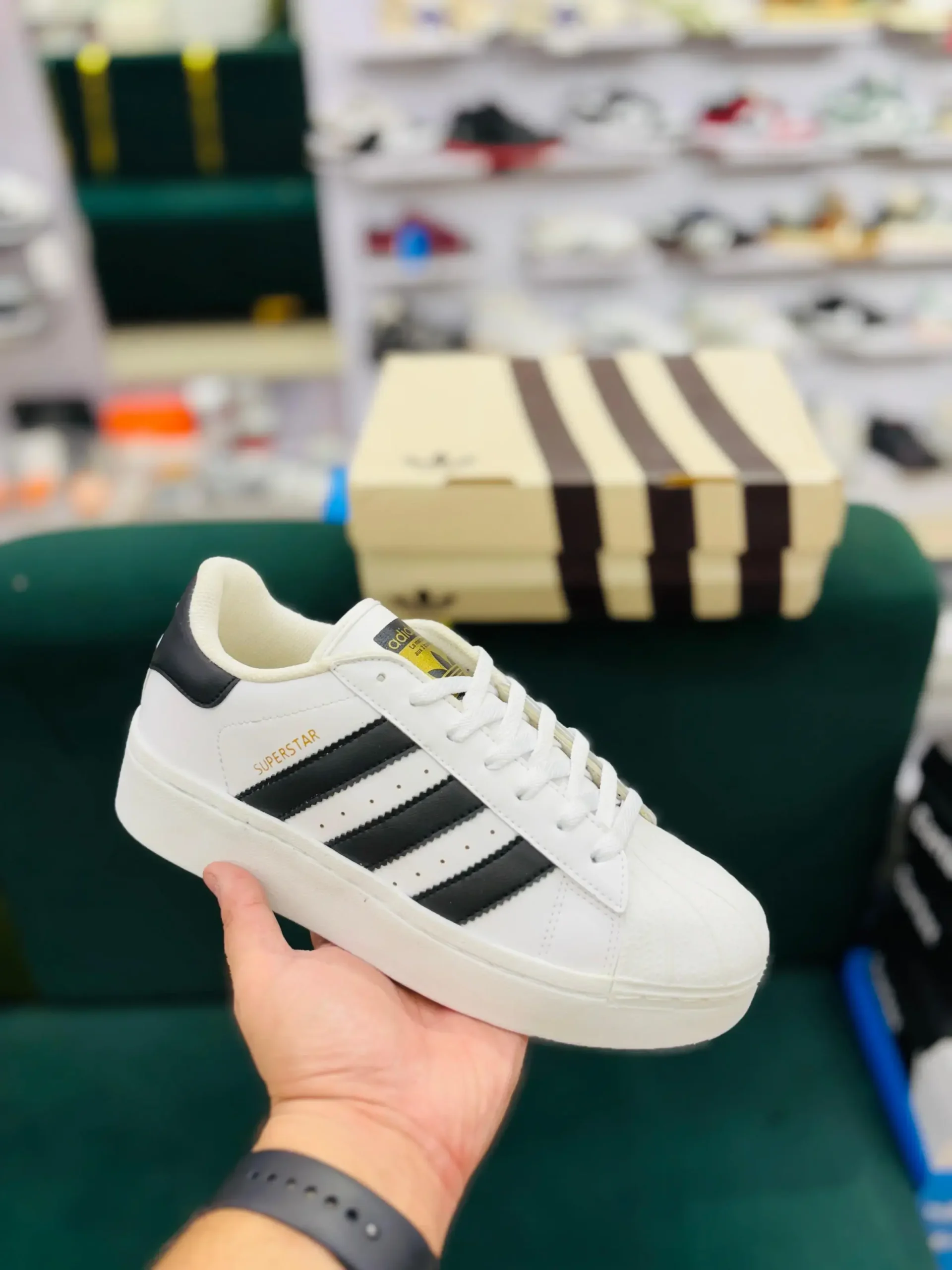 (Second Copy) ADI SUPERSTR - WHITE - Image 3