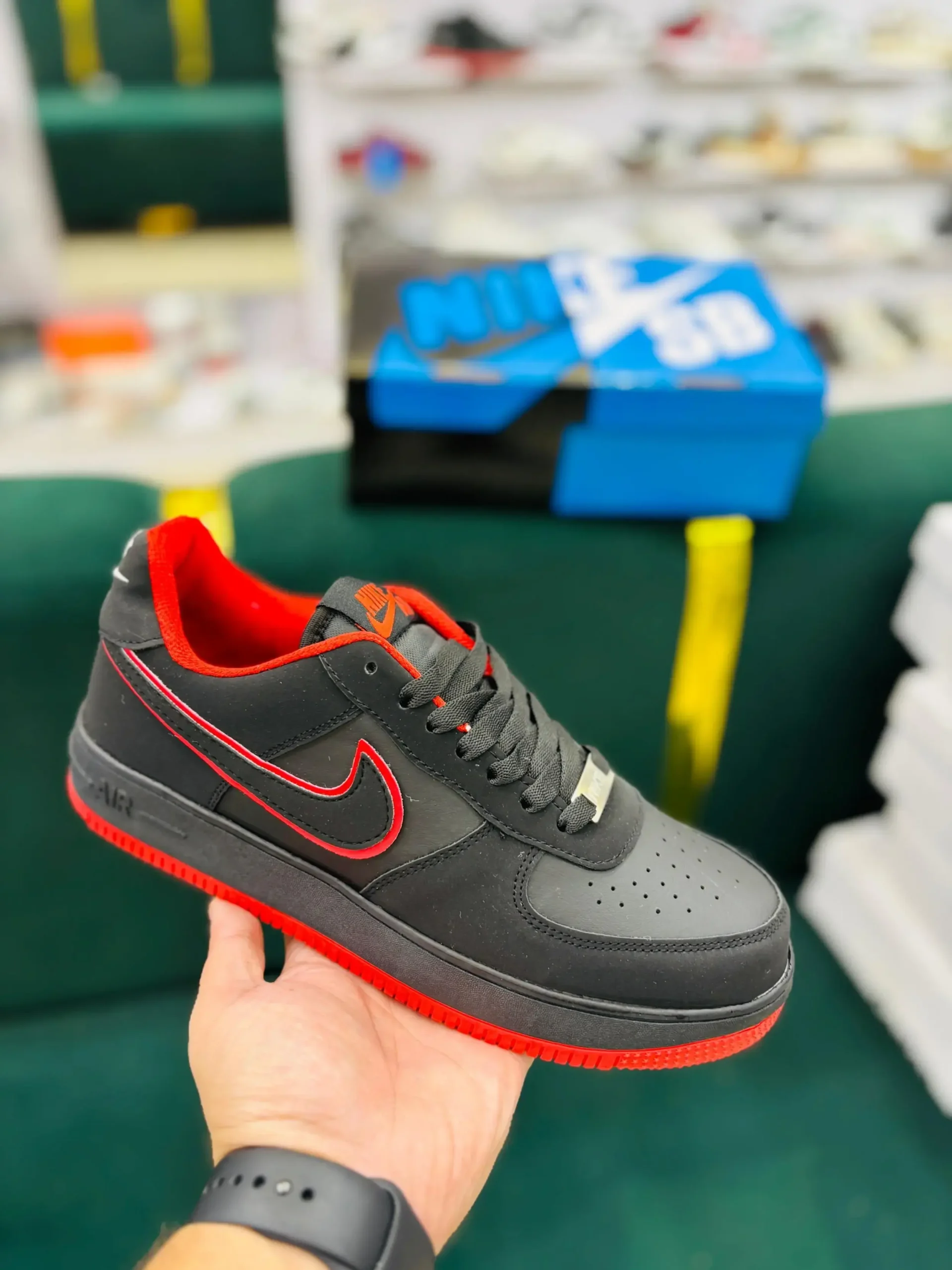 (Second Copy) Air Force Tiffany Black Red - Image 3