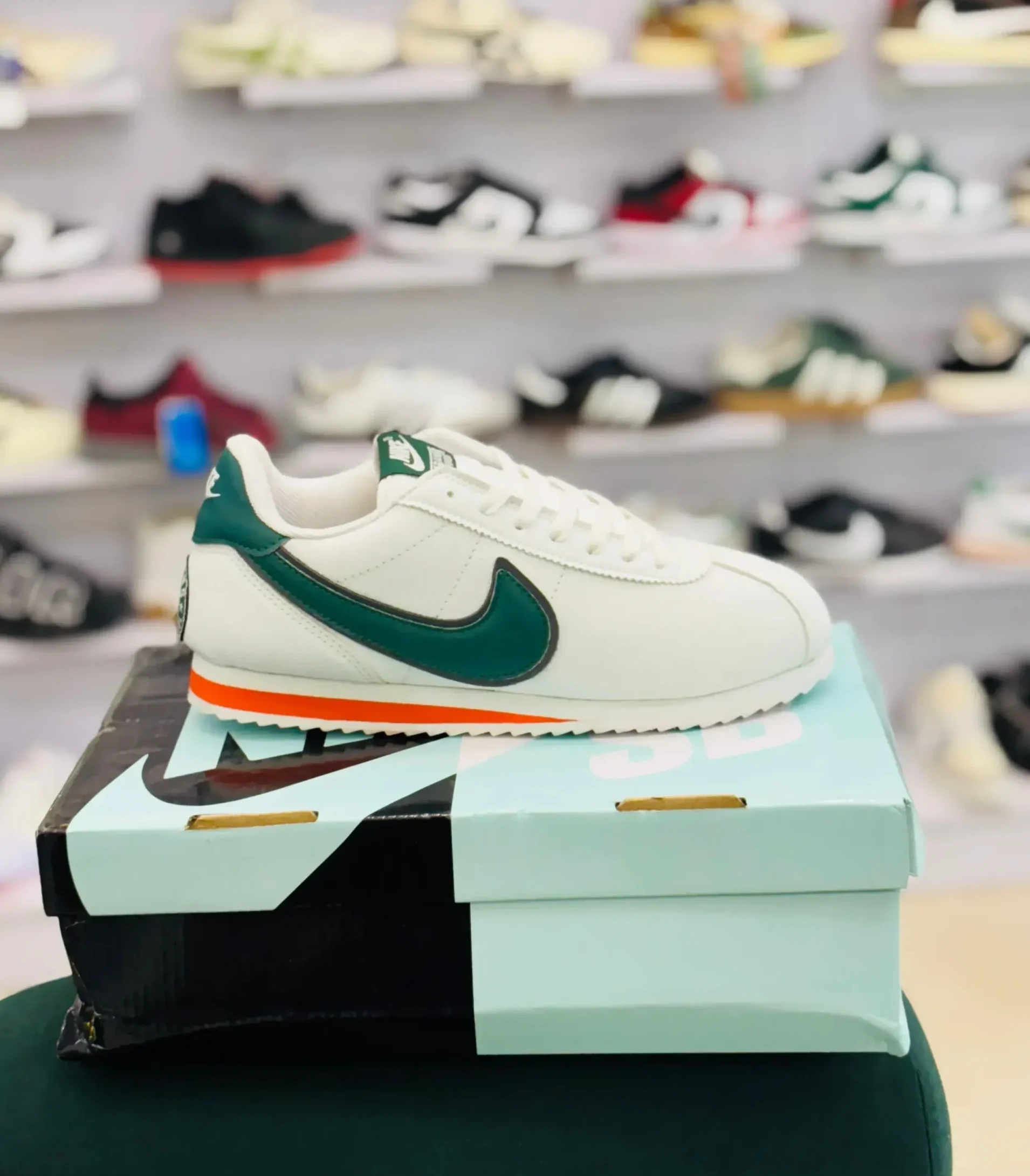 (Second Copy) Nike CORTZ WHITE GREEN