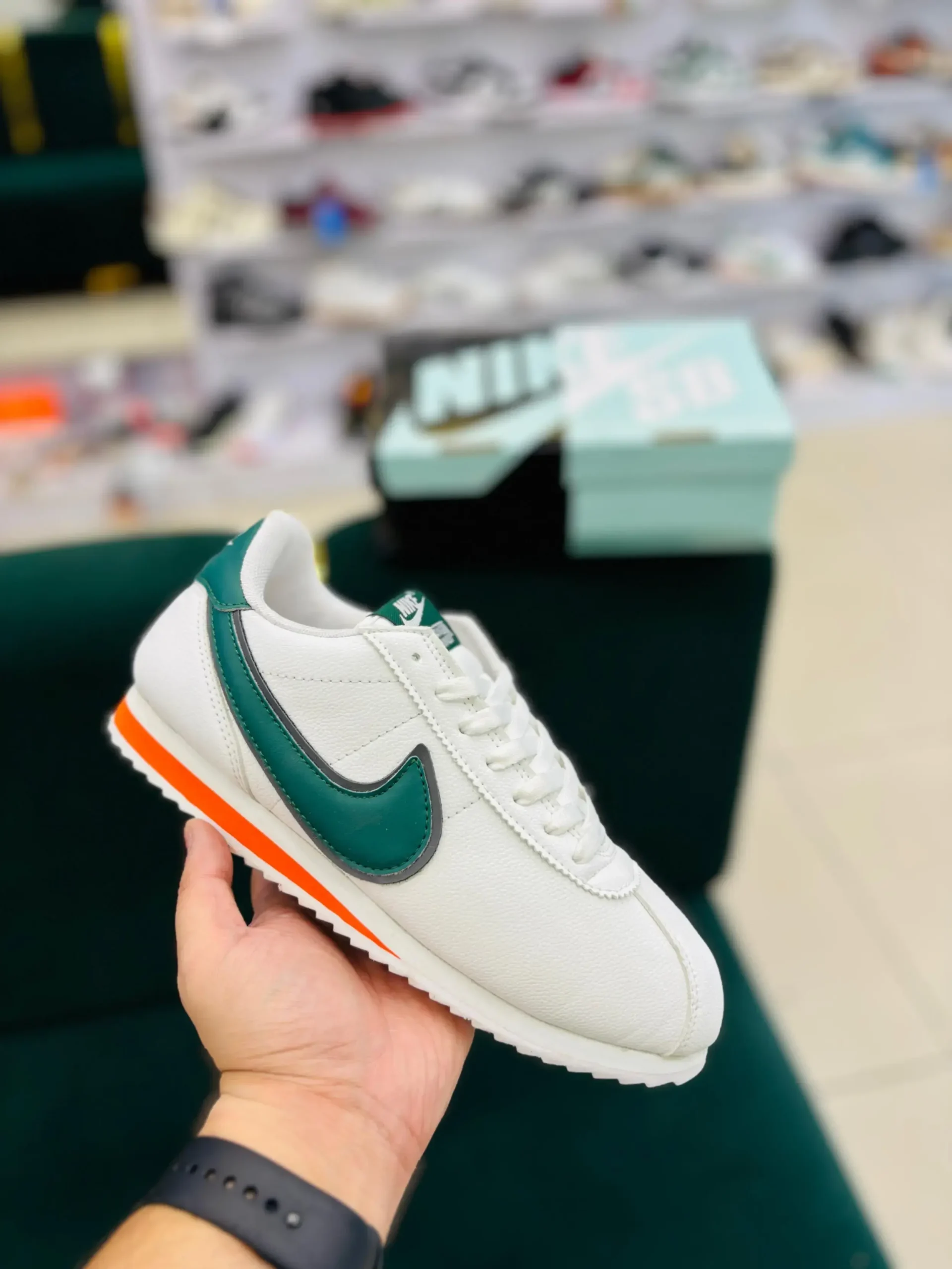 (Second Copy) Nike CORTZ WHITE GREEN - Image 4