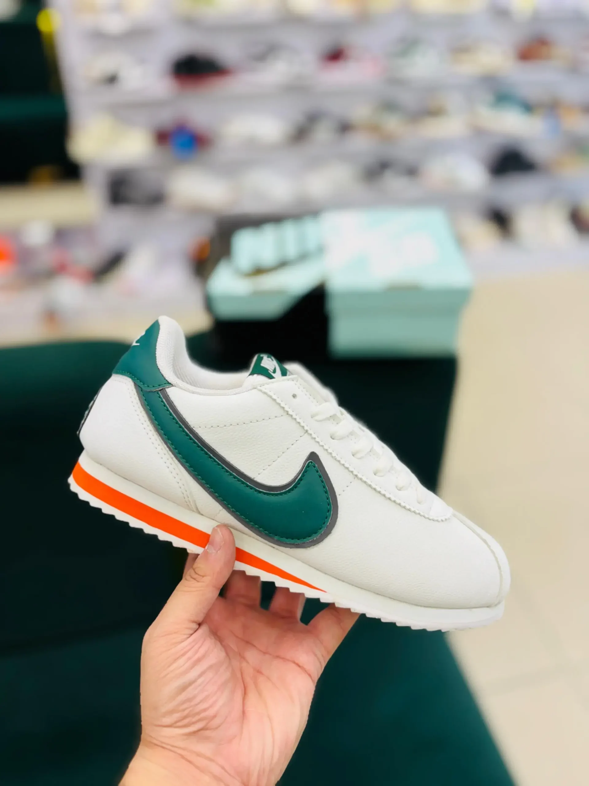 (Second Copy) Nike CORTZ WHITE GREEN - Image 2