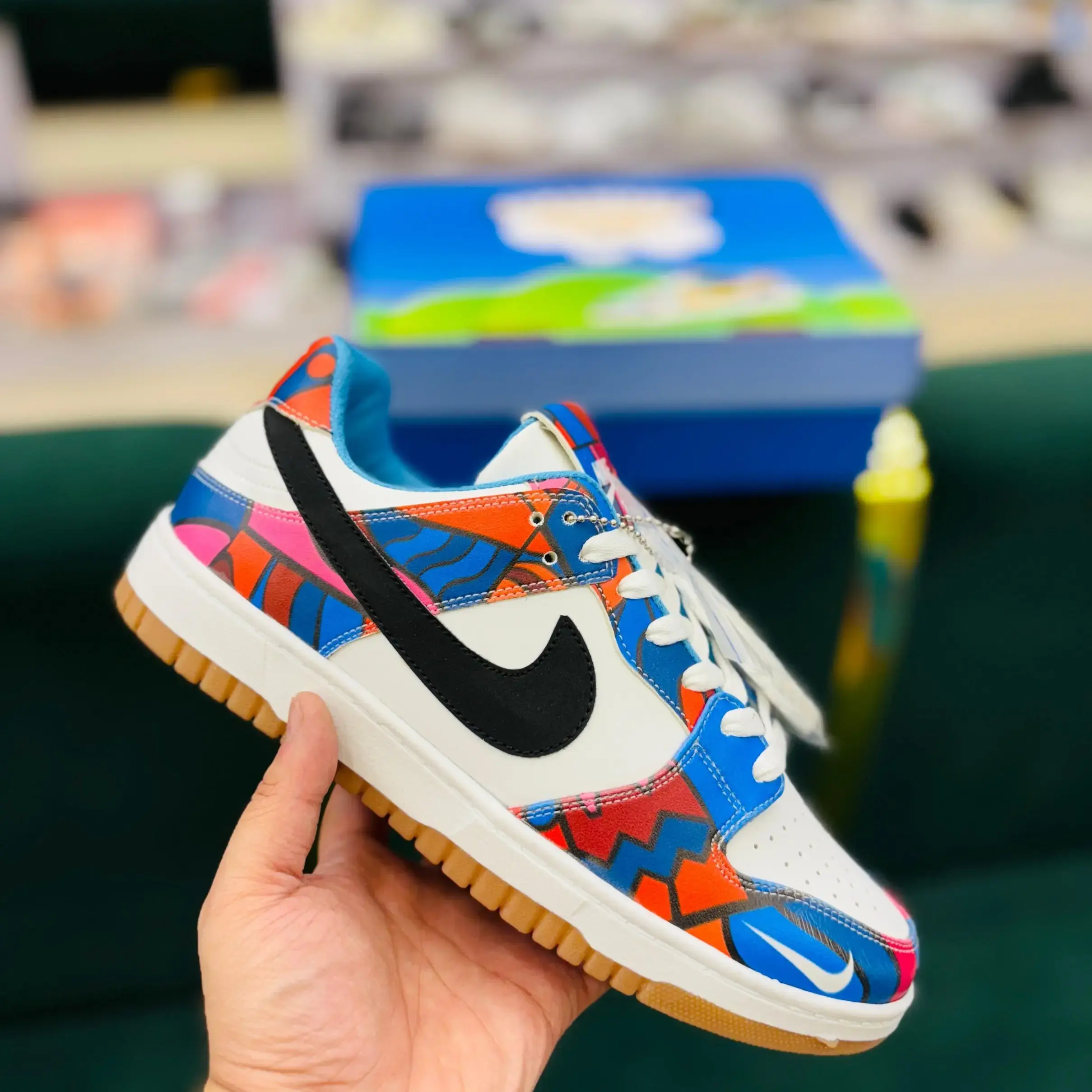 (Second Copy) - Dunk Low Pro x Parra ‘Abstract Art’ - Image 2