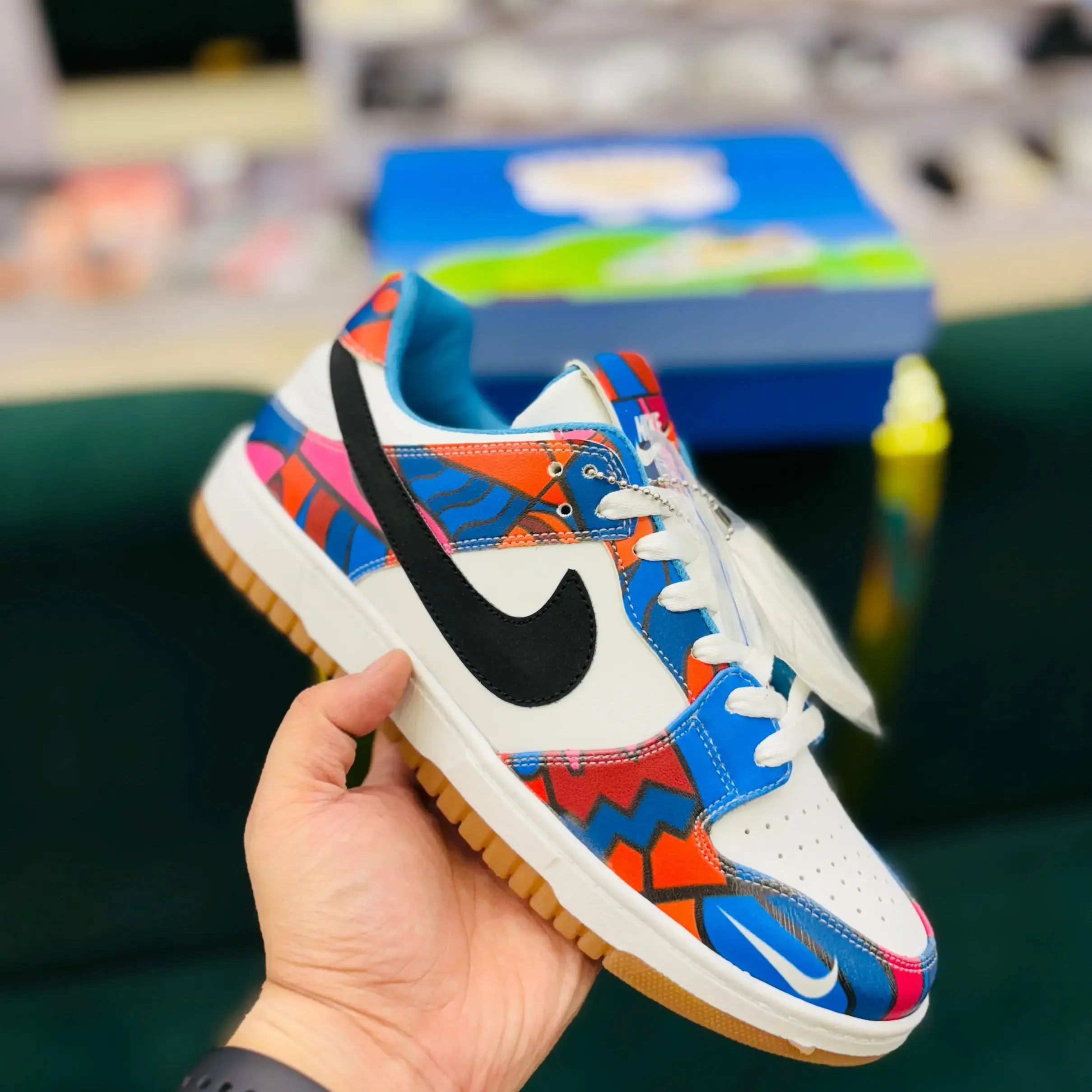 (Second Copy) - Dunk Low Pro x Parra ‘Abstract Art’ - Image 3