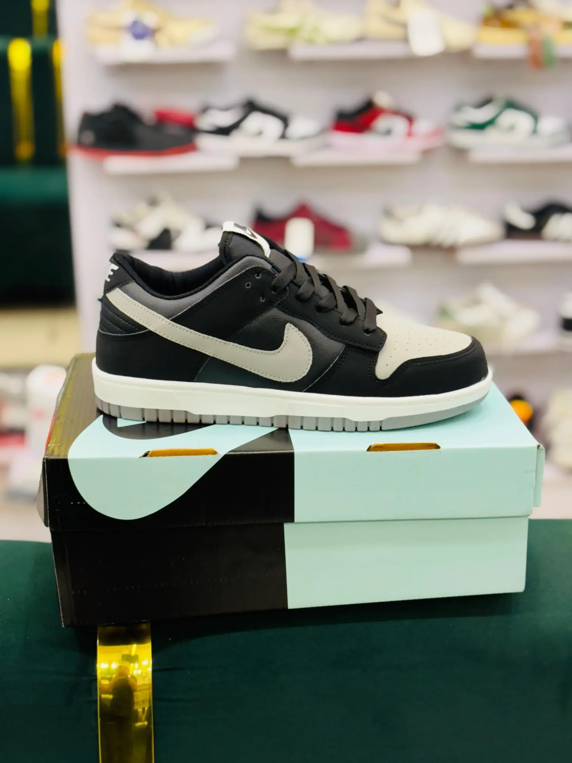 (Second Copy) Dunk Black Grey