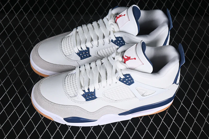FIRST COPY Air Jordan 4 AJ4 Retro - Navy - Image 3