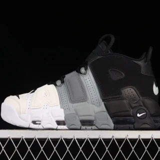 FIRST COPY Air UpTempo Low - Black Grey White