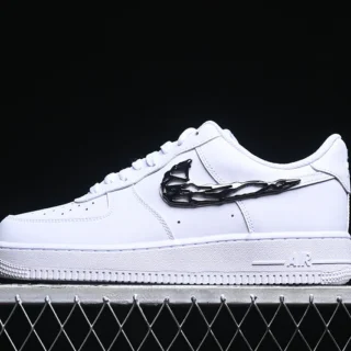FIRST COPY NikeUnisex Air Force 1 AF1 Low - Liquid Metal Swoosh
