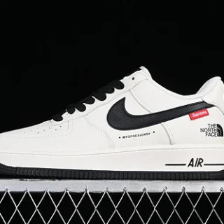 FIRST COPY Air Force 1 AF1 x Supreme x The North Face - Black