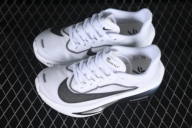 FIRST COPY Zoomx Fly 6 - White Smoke Grey - Image 2