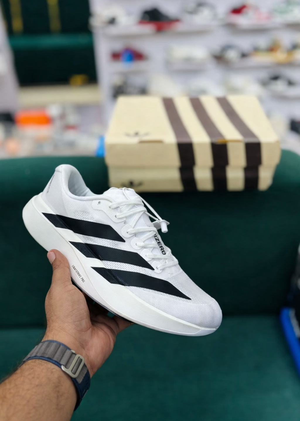 (Second Copy) - Adizero EVO SL White - Image 2