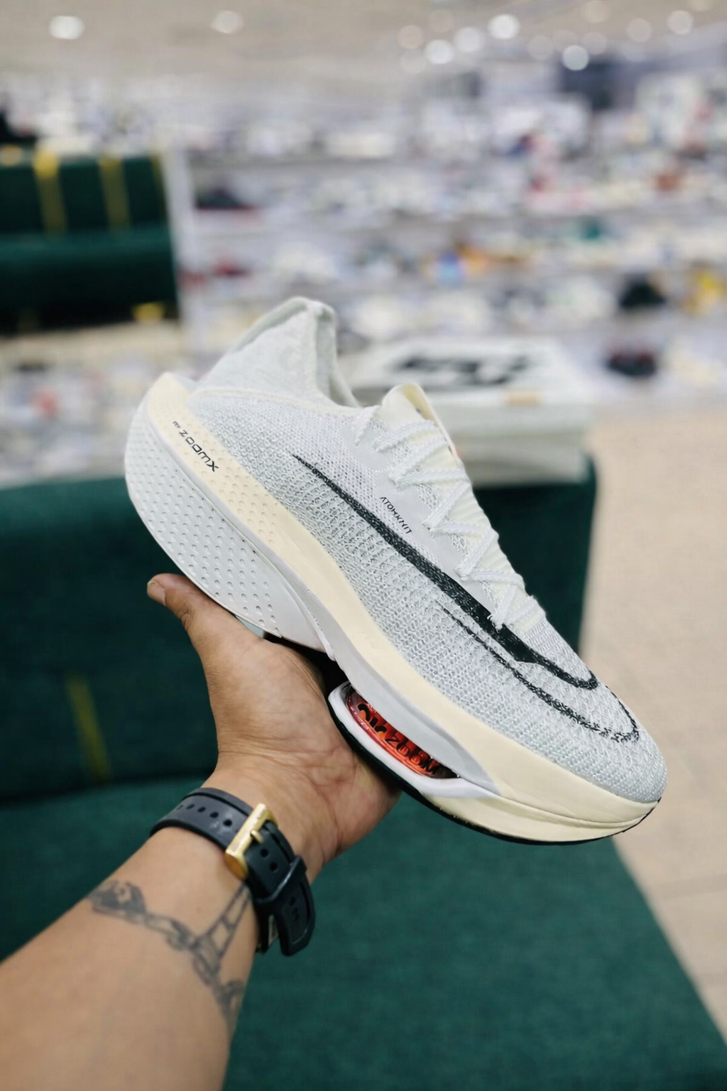 (Second Copy) A Z Blue Zoomx IMP Premium - White - Image 2